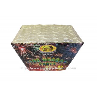 Kembang Api Fire Dragon Cakes 1,2 inch 49 Shots - GE9492
